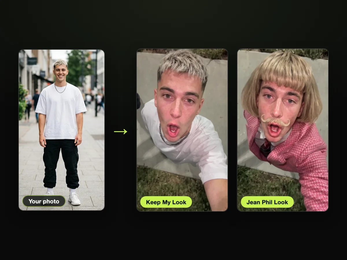 Put Your Face Under the Famous Blond Bob